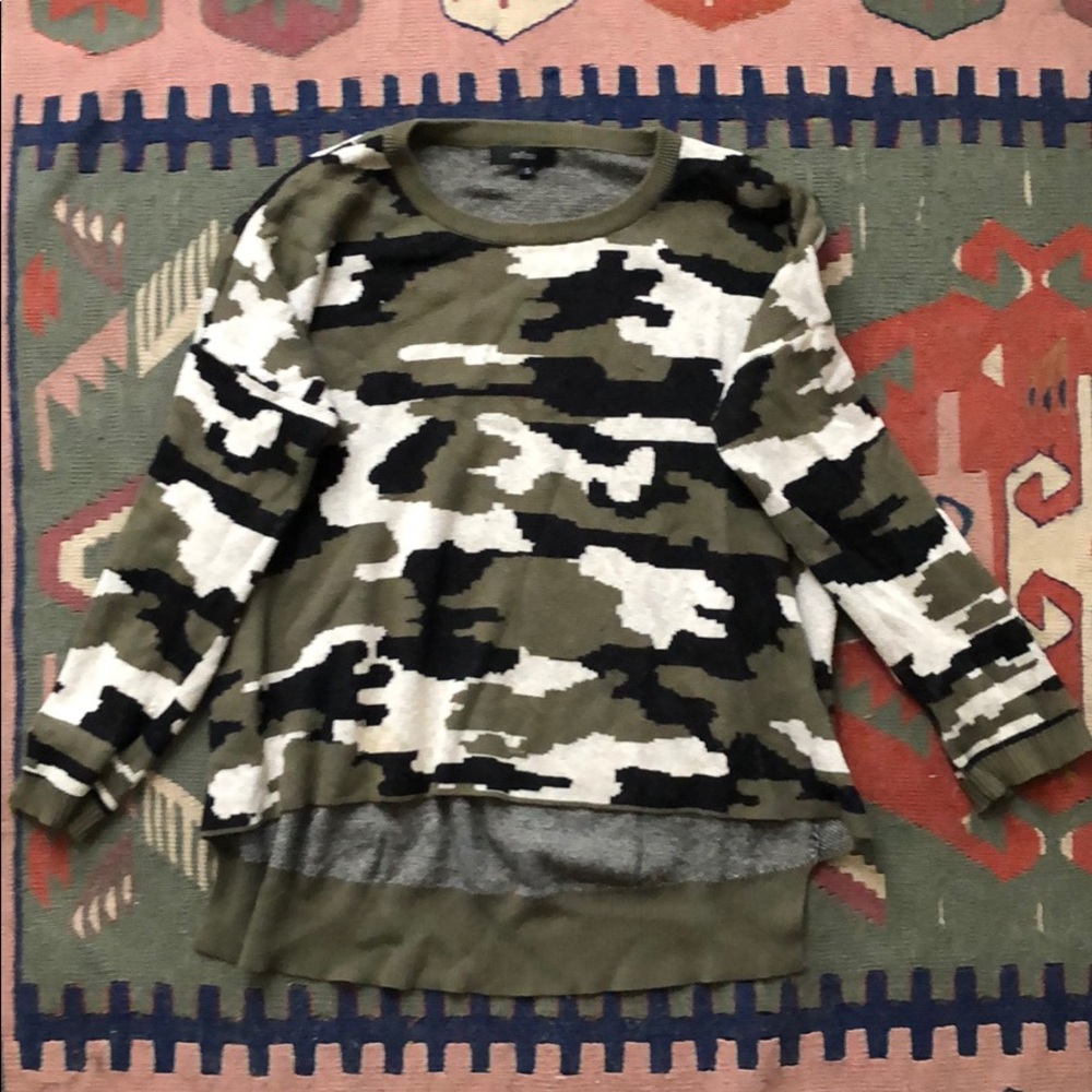 Millau Camo Knit Sweater